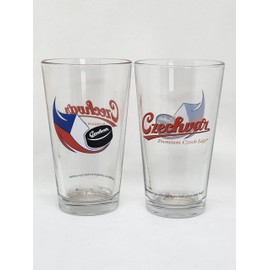 Beer Snob Barware Czechvar Pint Glasses - Set of 2