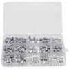 ECSiNG 200pcs Aluminum Sleeves Clips with Double Holes for 1.2