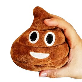 Funny Plush Poop Toy with Fart Sounds - Hilarious Gag Gifts for Kids & Teens - Great Funny Christmas Gifts, Stocking Stuffers or Secret Santa - Durable Toy for Laughter and Fun, 4 x 4.5
