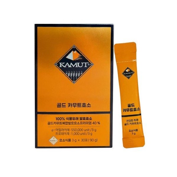 KAMUT Gold Kamut Enzyme 30 sachets + 30 sachets 2 months supply / KAMUT 골드카무트 효소 30포+30포 2개월분