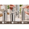 Countertop Soap Dispenser for Kitchen & Bathroom – Metal Pump