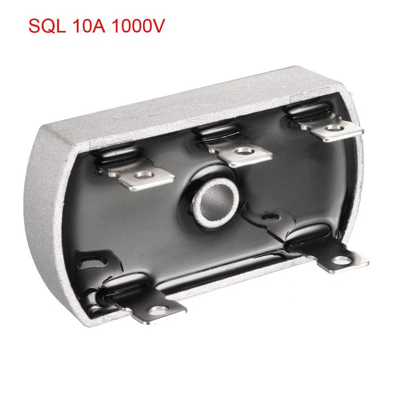 sourcing map SQL 10A 1000V Three Phase Bridge Rectifier Half-Wave