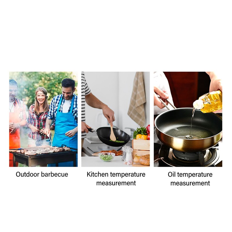 Meat Food Thermometer Waterproof Electronic Digital Cooking Instant Read Probe