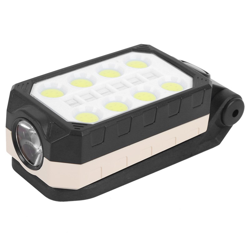 Portable COB Work Light USB Rechargeable Folding Working Lamp with