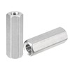uxcell M8 x 1.25-Pitch 40mm Length Coupling Nuts, 2pcs 304
