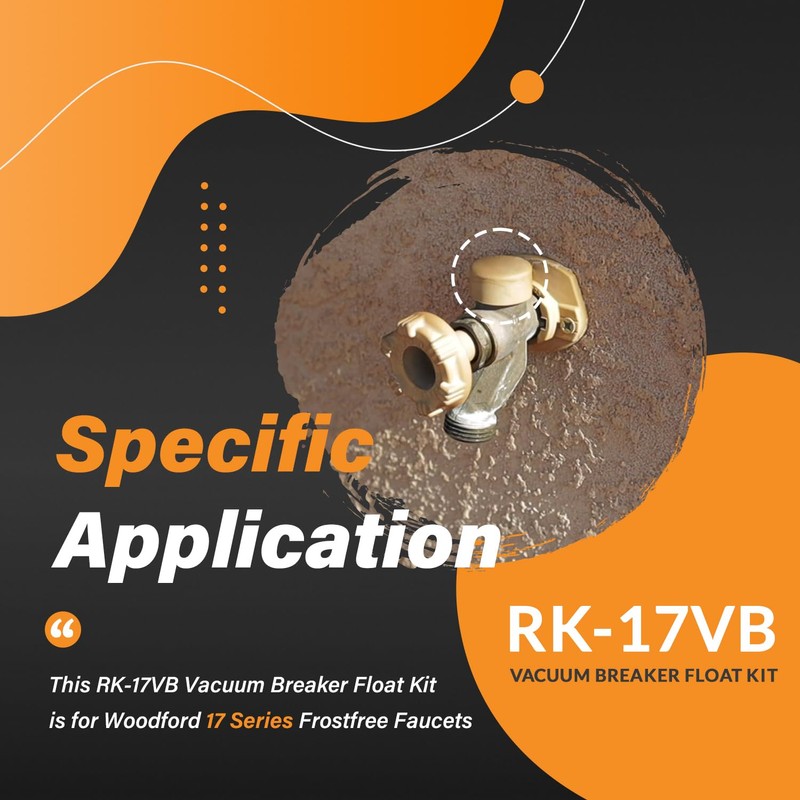 usvehj RK-17VB Vacuum Breaker Float Kit fit for Woodford Model