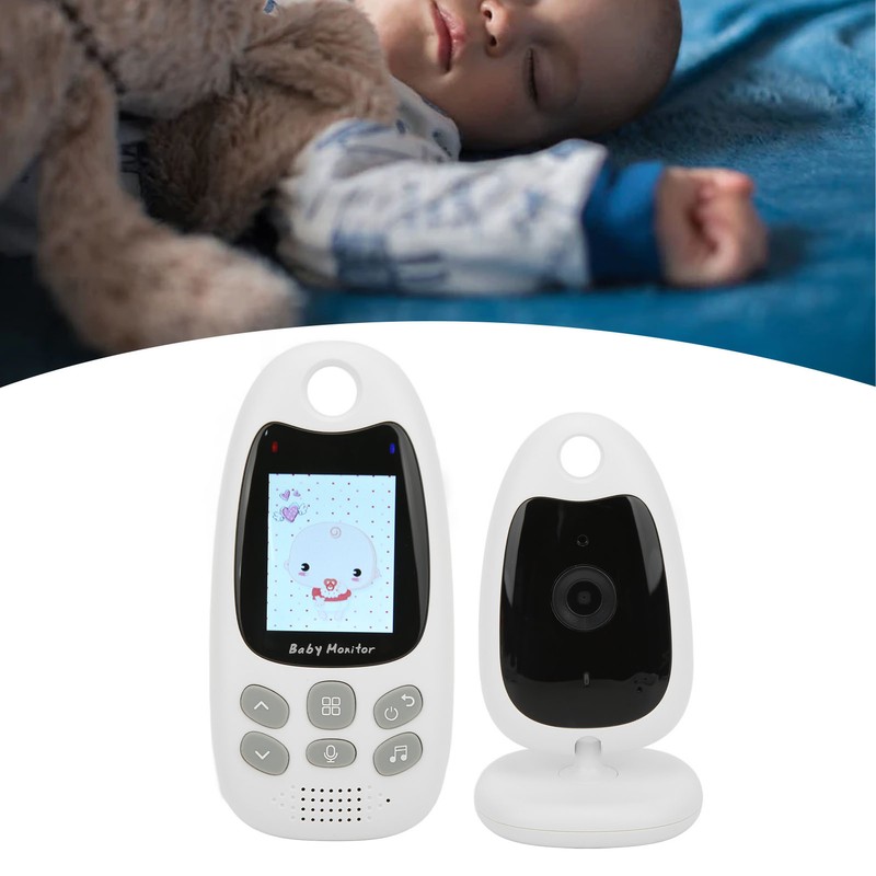 2in Baby Monitor with Camera LCD Screen Wireless 2 Way