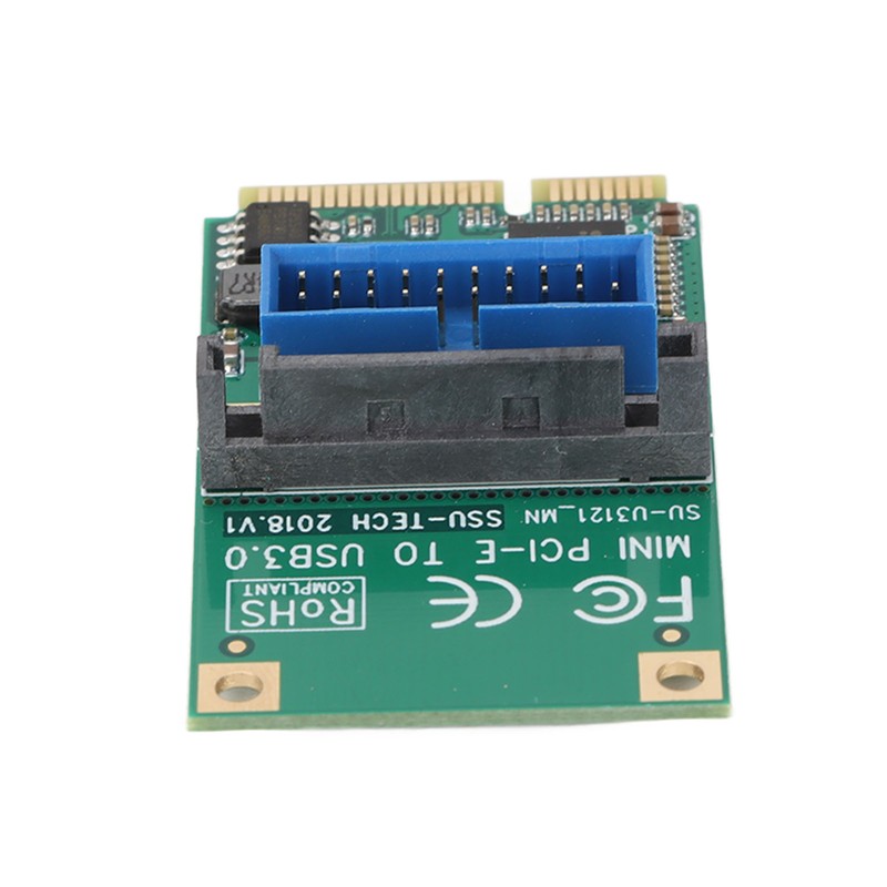 MINI PCIE to USB3.0 Expansion Card 19/20PIN 5Gbps Transmission 15Pin