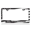 Ford Performance American Flag Patriotic Black UV Printed Metal License
