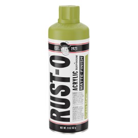 Rust-Oleum Rust-O Acrylic Spray Paint | Street Artist Spray Paint for Murals | Weather Resistant for Concrete, Wood, Brick and Other Surfaces | 11 Ounce | Matte Grass Stain