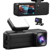 Dash Cam with 1.97" IPS Screen Front and Rear Dash