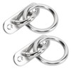 2pcs Stainless Steel Pad Eye Plate High Strength Highly Polished