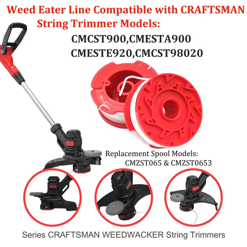CMZST0653 CMZST065 Weed Eater String Trimmer Line 0.065" 30Ft for