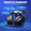 BERIBES Bluetooth Headphones Over Ear, 65H Playtime and 6 EQ