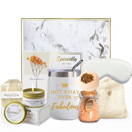 Birthday Gifts for Women 18 30 40 50 60 70 80 90th,Self Care Gifts for Best Friend,Christmas Valentines Day Gift Basket for Girlfriend Sister Auntie Wife Her,Thank You Gift Mother's Day Gifts for Mom