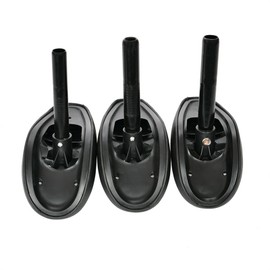 Harilla Bicycle Saddle Children's Bicycle Seat with Seat Post 22 mm Bicycle Saddle Replacement Parts for 12 14 Inch Children Cycling Black