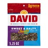 DAVID Roasted and Salted Sweet and Salty Jumbo Sunflower Seeds,