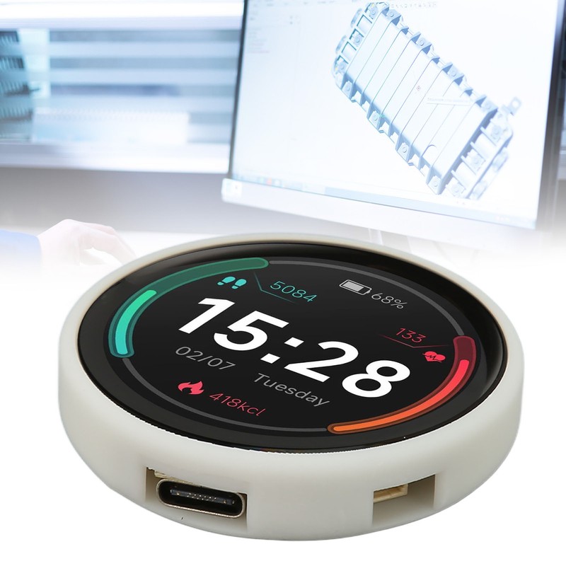 1.28inch Round LCD Module Dual Core CPU 100mA 5V 240x240