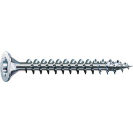 Spax 4CUT 1191010350155 Universal Screw, Countersunk, T-Star Plus, Fully Threaded, Galvanised Blank A2J, 2147483647
