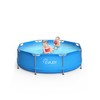 Evajoy 10 ft x 30 Inch Outdoor Metal Frame Above