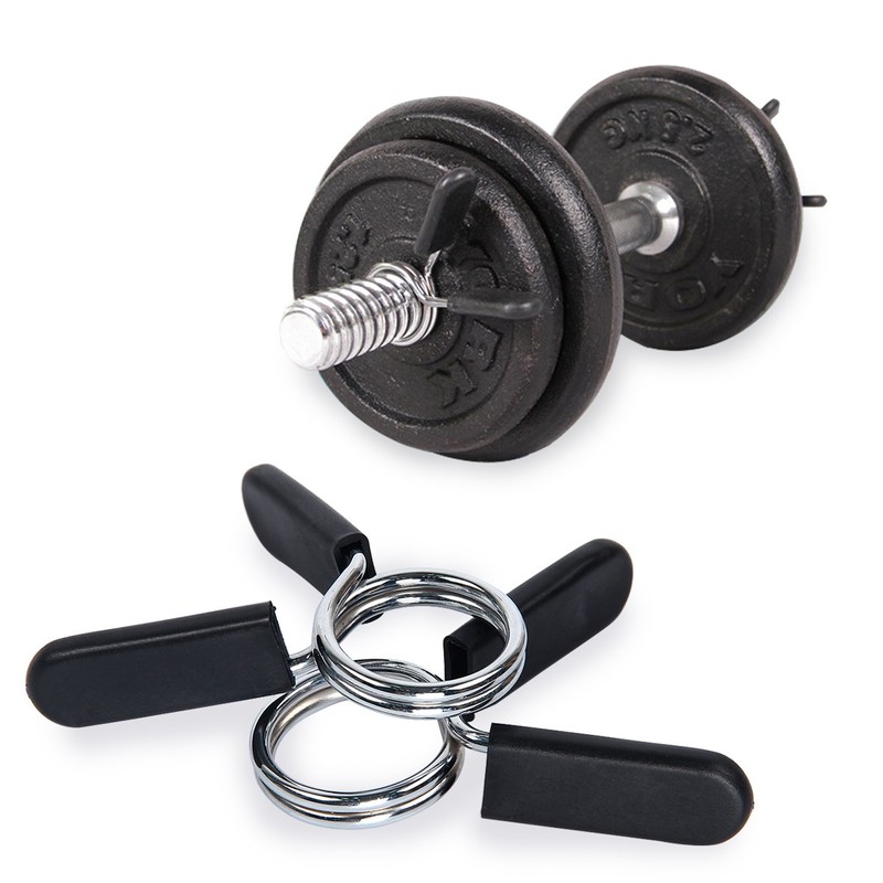 Zigwin Olympic Spring Collar Barbell Plate Lock Clip On Pack