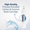 3-Pack Replacement for Brita WPRF-100 Refrigerator Water Filter - Compatible