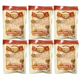 Refried Beans & Rice, Chili Flavor (4.4 oz-6 Pack, Hot)