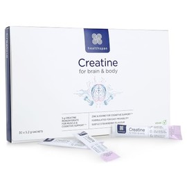 Healthspan Creatine for Brain & Body (30 Sachets) | Power Your Brain & Body | 5g creatine per Sachet | Supporting an Active, Independent Lifestyle as You Age