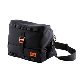 DOPPELGANGER DBT609-BK Motomedical Bag, Neoprene Side Bag for Motorcycles, 2.6 gal (10 L), Shoulder Strap, Car Belt and PE Board Included, Black