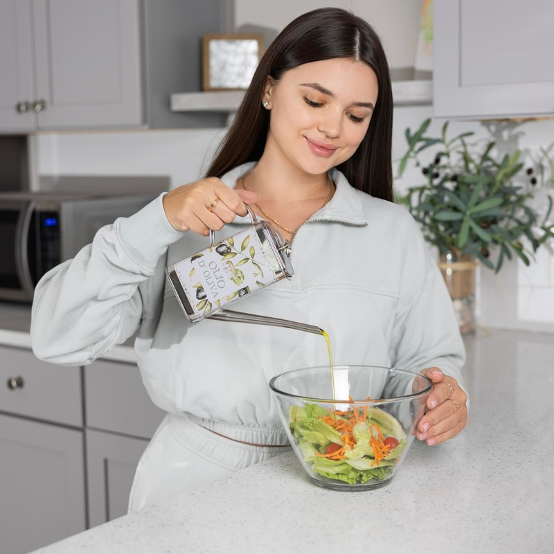 Fox Run Stainless Steel Olive Oil Dispenser With No Drip