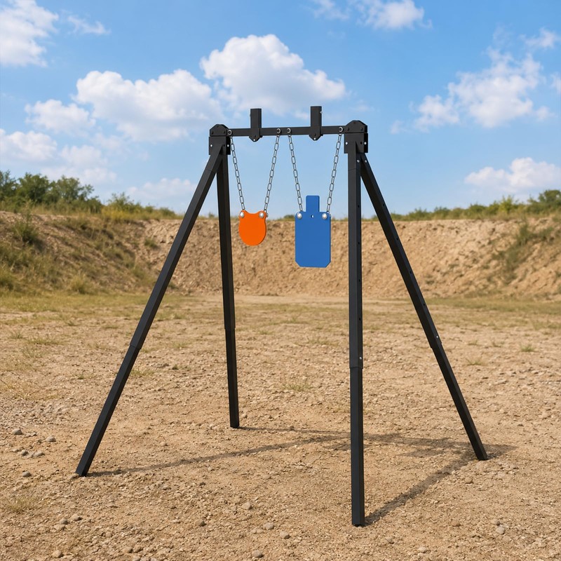 Shooting Target Stand System Kit with 3/8" Thick AR500 Steel