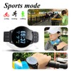 SUNROAD Heart Rate Monitoring Blood Pressure Waterproof Smart Sports WatchBlack