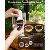 Grasseed 100Pcs Aluminum Foil Lids to Reuse Nespresso Pods, Pod