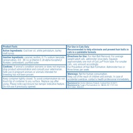 Cat Lax CatLax for Hairball Elimination and Prevention in Cats, 2 oz