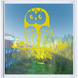 VViViD 2-Roll Pack Transparent Crystal Tint Frosted Adhesive Crafting Vinyl Film 12 Inch by 48 Inch Including 12 Inch by 24 Inch Sheet of High-Tack Transfer Paper (Gold Yellow)