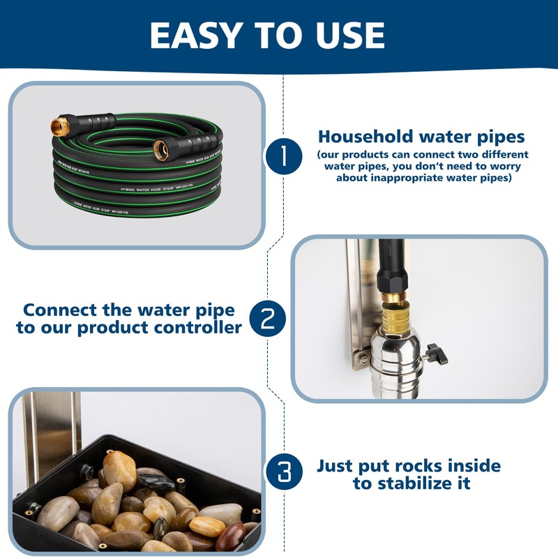 Automatic Pool Filler, Pool Water Leveler Auto Fill, Water Leveler