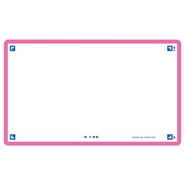 Oxford Flash 2.0 Flashcards A7 75 x 125 mm Blanco Fuchsia Pack of 80