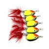 Kisangel 10pcs Metal Fishing Lures Set Sequins Baits for Carp