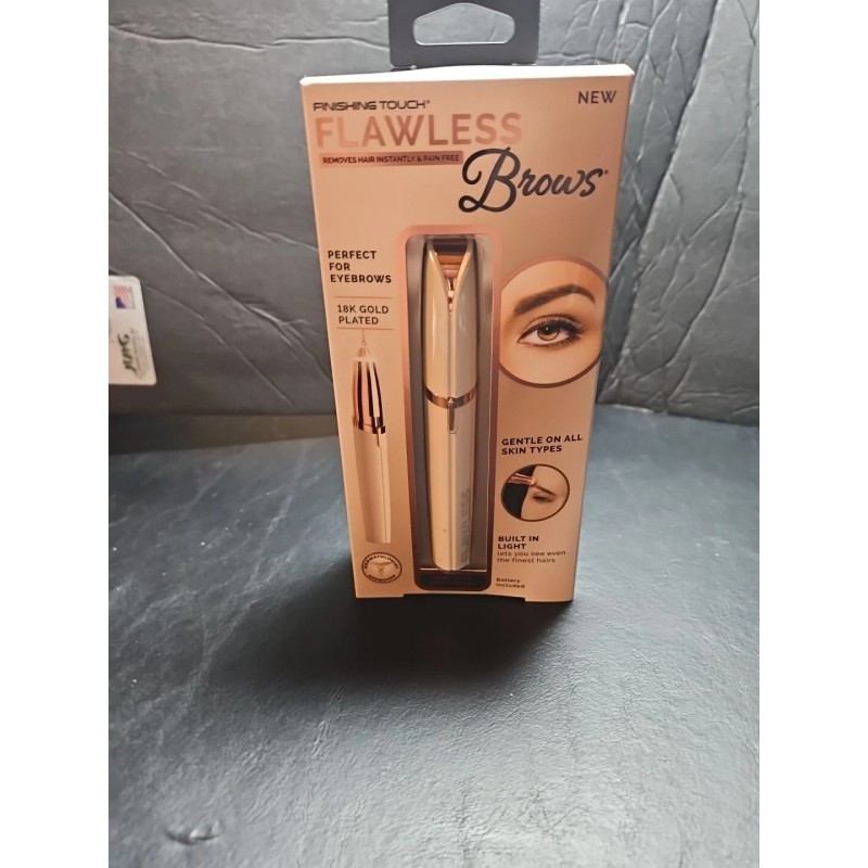 Finishing Touch Flawless Brows Eyebrow Hair Remover with LED Light