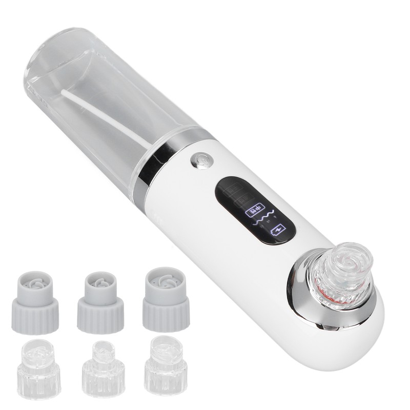 Electric Blackhead Vacuum Machine 3 Gears Blue Purple Light Pores