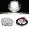 12V Marine Boat Transom White LED Stainless Steel Waterproof Anchor