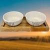 Rae Dunn By Magenta 3 Piece PINCH DASH Ceramic LL