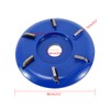 Wood Turbo Carving Disc 6 Teeth for Angle Grinder 4