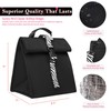 SUNNY BIRD Insulated Lunch Bag Rolltop Lunch Box Tote Bag