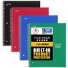Five Star Cuaderno Profesional Rayado 100 Hojas Antimicrobiano 4 Pzas