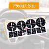 AC Dash Button Repair Kit, Replacement AC Dash Button Sticker
