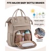 LOVEVOOK Diaper Bag Backpack, Baby Bag with Changing Station for