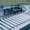 YOKIVE Conveyor Roller, Stainless Steel Roller Replacement | Smooth Movement,