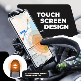 ROCKBROS Gel Padded Full Finger Gloves Touchscreen Cycling Gloves Bike Gloves for Men Women Non-Slip Breathable Mountain Bike Gloves for All Seasons, Road Bike, Gravel Bike, Climbing, Mountaineering