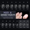 Gelike EC Extra Short Soft Gel Nail Tips Kit for